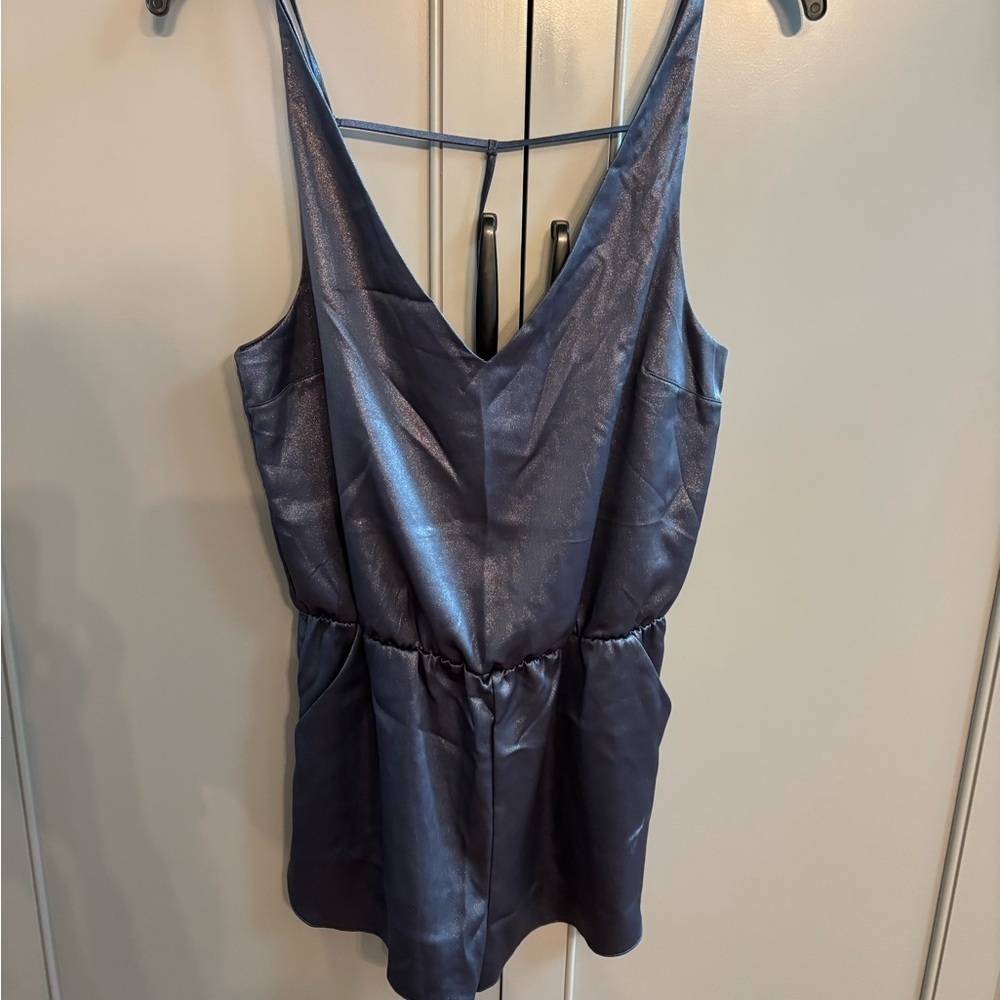 Victoria’s Secret shimmery lingerie romper/pajamas. Silky Sm
